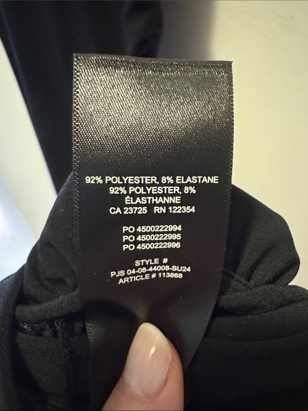 Wilfred Black Sleeveless Maxi Dress - Picture 7 of 7